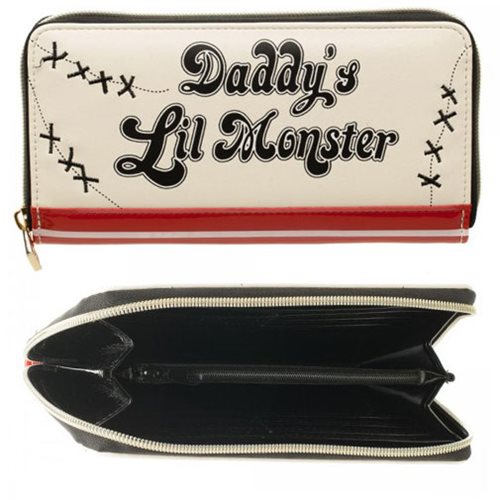 Suicide Squad Daddy's Lil Monster Zip Around Wallet